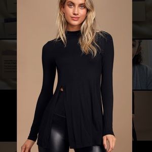 Lulus Long Sleeve Blouse